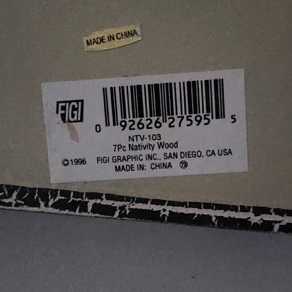 Rare Eddie Walker 7-Piece Nativity Set (1996, Vintage) - Picture 9 of 11